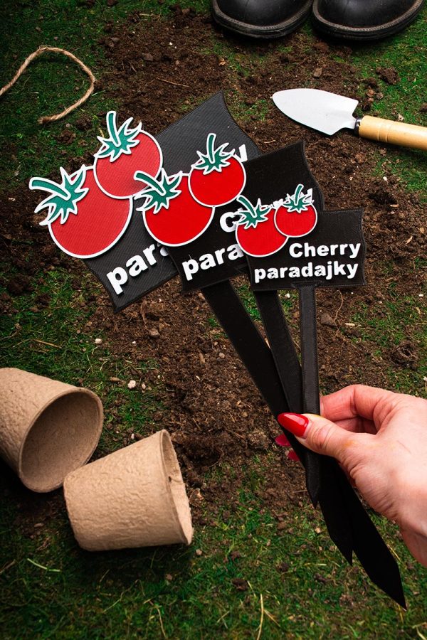 Záhradná ceduľka – Cherry paradajky - Image 2