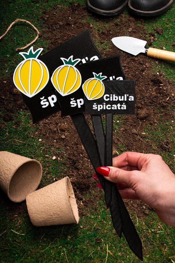Záhradná ceduľka – Cibuľa špicatá - Image 2