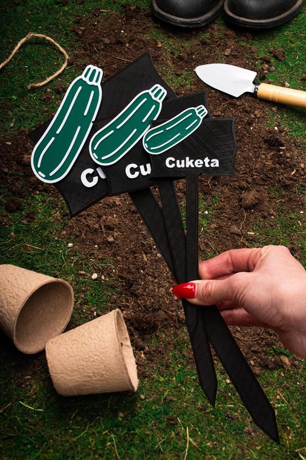 Záhradná ceduľka – Cuketa - Image 2