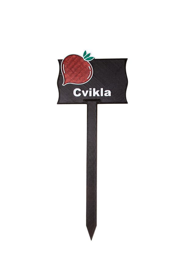 Záhradná ceduľka – Cvikla