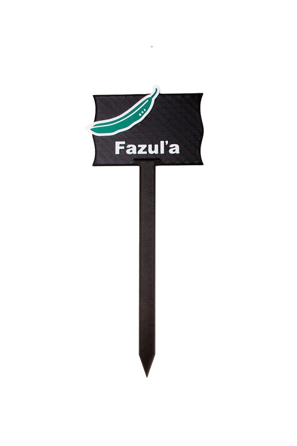 Záhradná ceduľka – Fazuľa