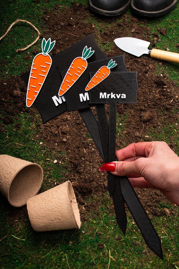 Záhradná ceduľka – Mrkva - Image 2