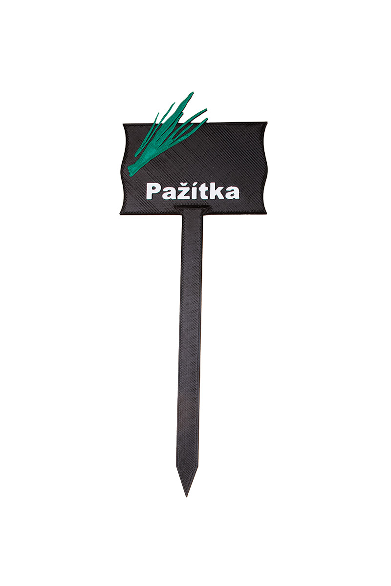 Záhradná ceduľka – Pažítka