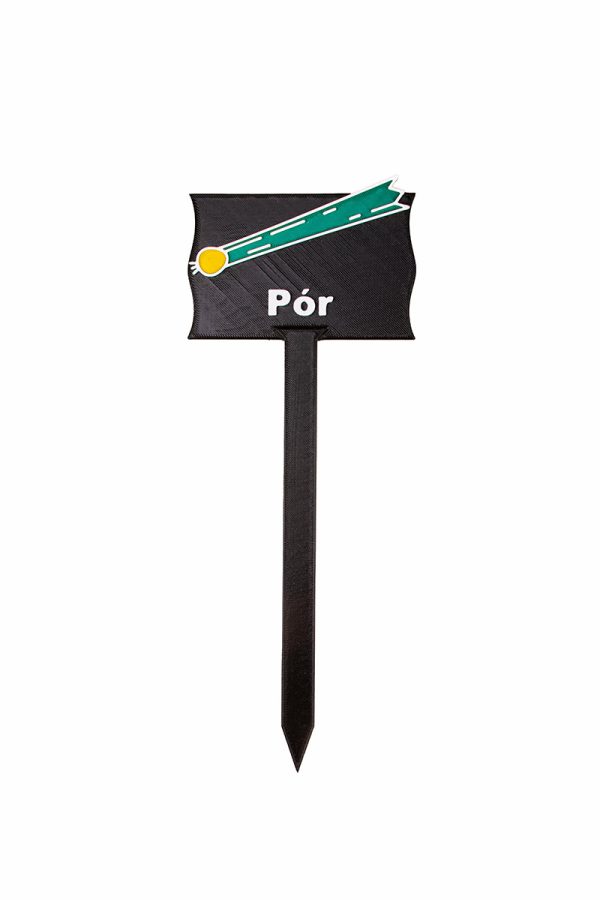 Záhradná ceduľka – Pór