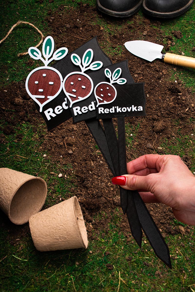 Záhradná ceduľka – Reďkovka – Obrázok 2