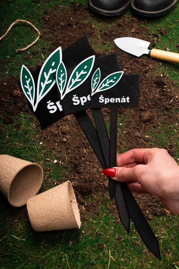 Záhradná ceduľka – Špenát - Image 2