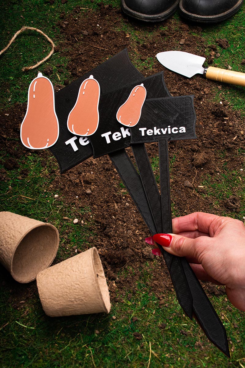 Záhradná ceduľka – Tekvica – Obrázok 2