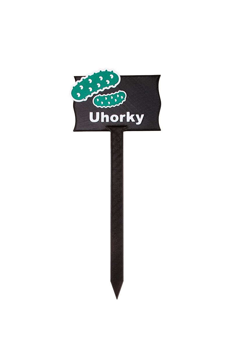 Záhradná ceduľka – Uhorky